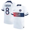 Officiële Voetbalshirt Paris Saint-Germain Fabian 8 Uit 2023-24 - Heren